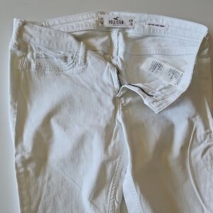 Hollister White Skinny Jeans Classic Denim Style